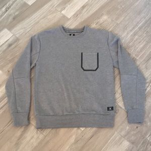 DC Shoes crew neck, fleece lined sweatshirt